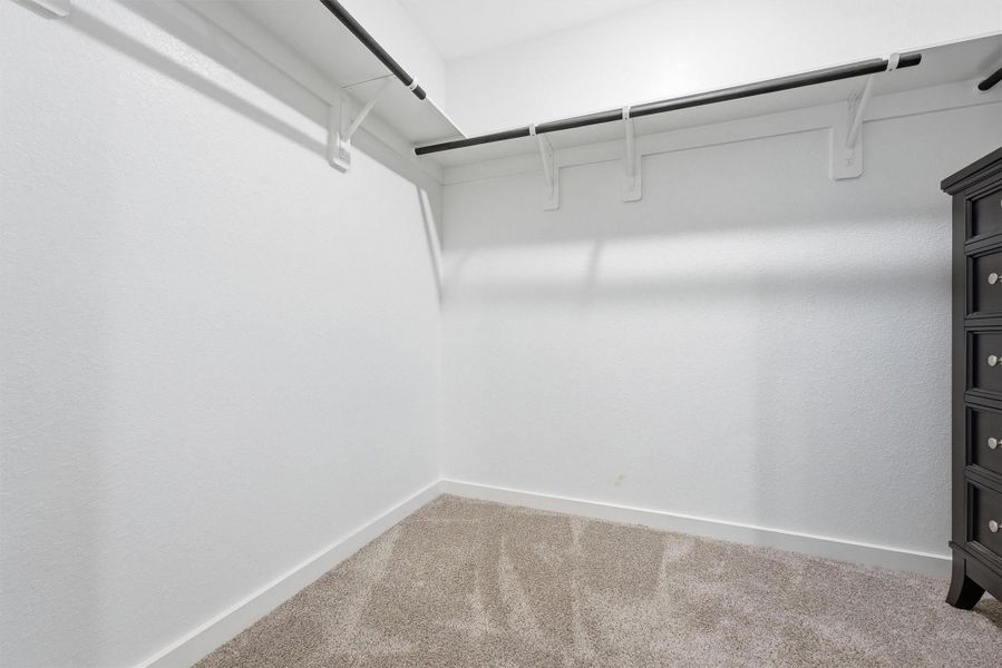 Primary closet large enough for the fashionista in your life Primary closet large enough for the fashionista in your life