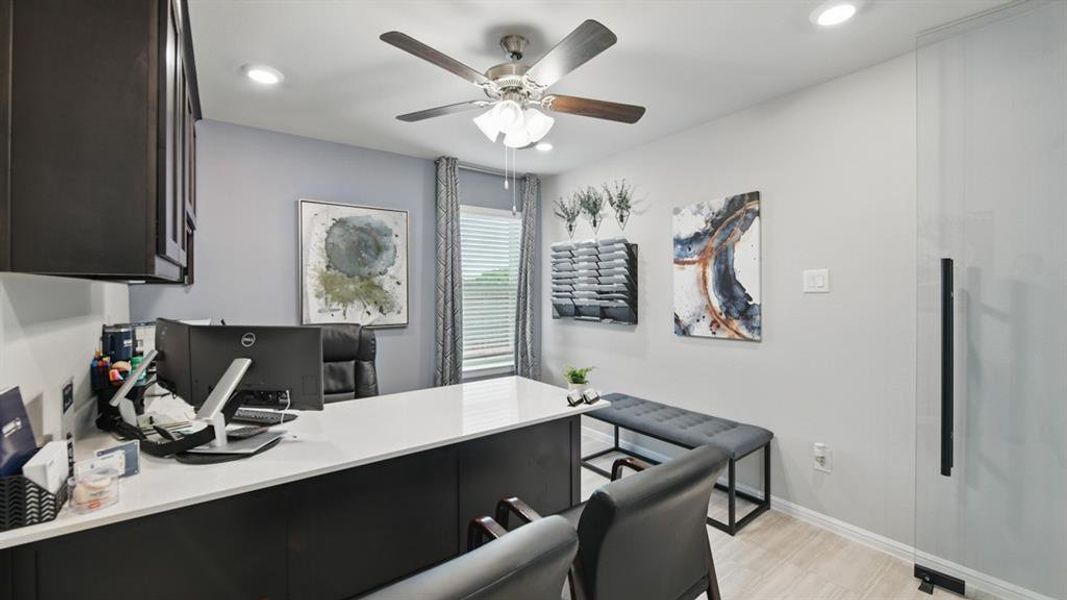 Furnished interior view inside a new home in The Hills at Reunion, Newark (Image 30).