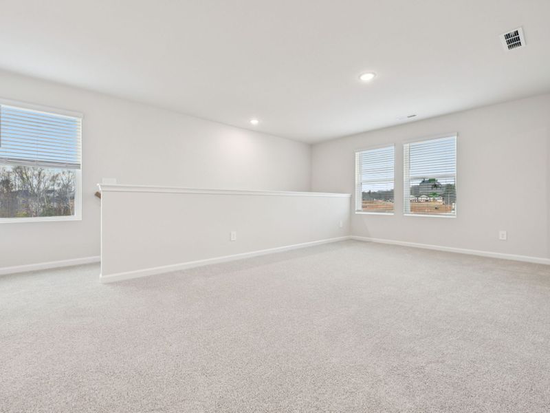 Spacious, unfurnished interior of a new home in Oak Manor - Classic Series, Garner (Image 11). Spacious, unfurnished interior of a new home in Oak Manor - Classic Series, Garner (Image 11).