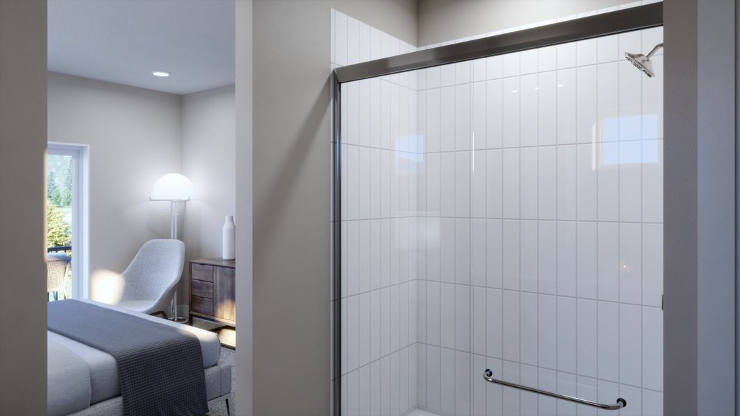 Representative interior finishes for a home built from the C by Trumark Homes in Erie Highlands, Erie (Image 10).
