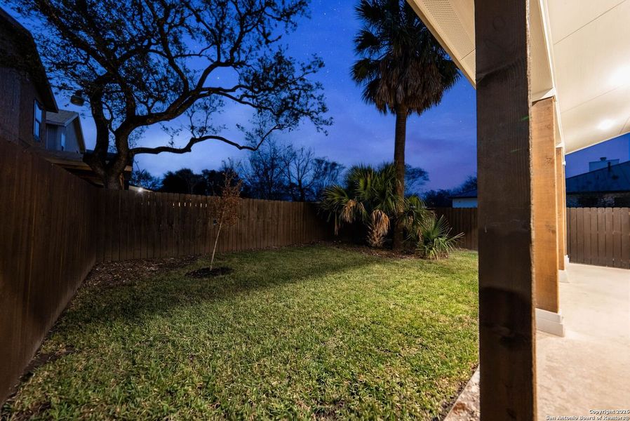 Exterior details and patio area of a home in , San Antonio (Image 27).
