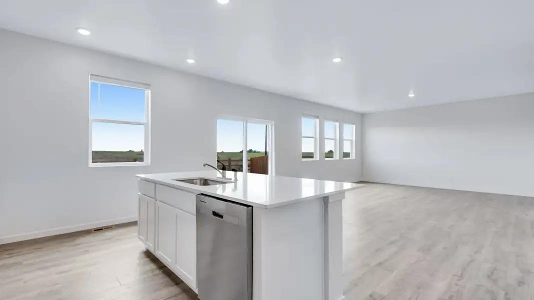 Furnished interior view inside a new home in Vista Meadows, Fort Lupton (Image 8).