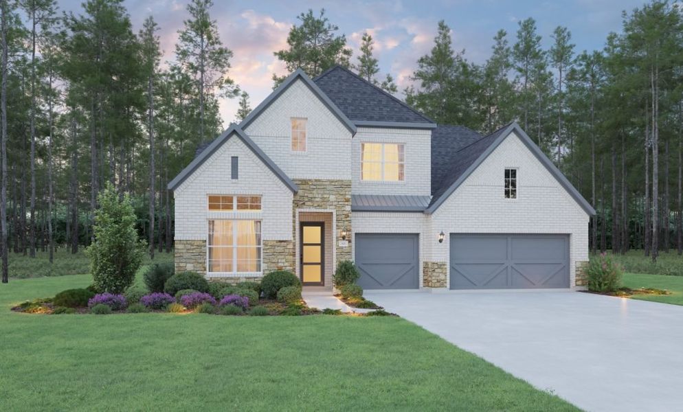 Representative exterior photo of a completed home built from the Samoa by Stonefield Homes in Rio Vista at Kelly Ranch, Aledo, TX (Image 22).
