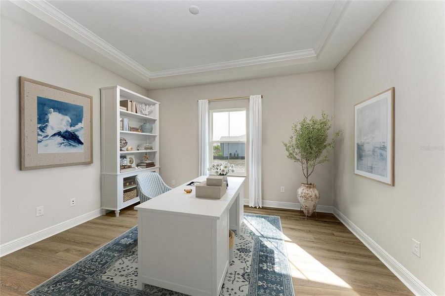 Furnished interior view inside a new home in North River Ranch, Parrish (Image 11).