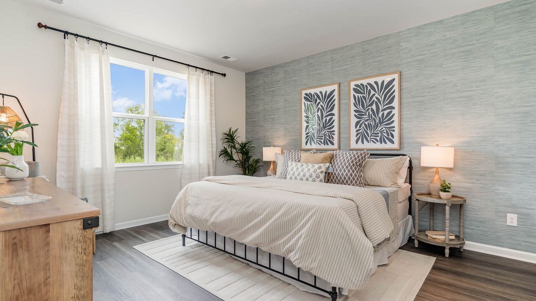 Furnished interior view inside a new home in Auberon Woods, Conway (Image 14).