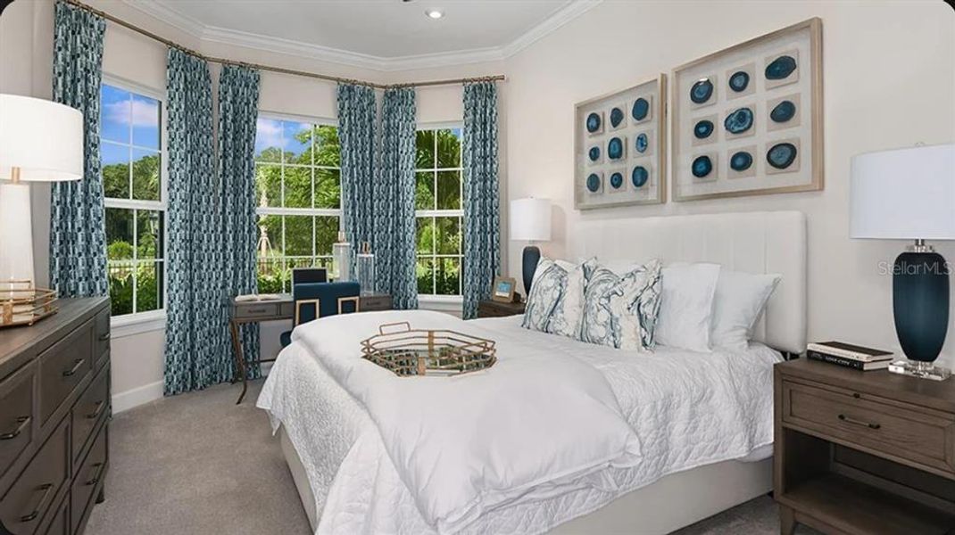 Furnished interior view inside a new home in , Bradenton (Image 10).