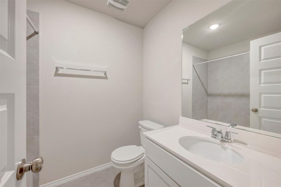 Furnished interior view inside a new home in Heritage, Dripping Springs (Image 8).