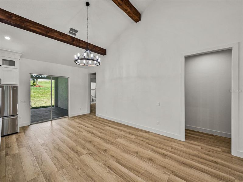 Furnished interior view inside a new home in , Dade City (Image 11). Furnished interior view inside a new home in , Dade City (Image 11).