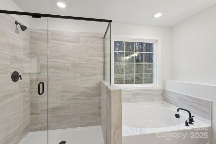 Furnished interior view inside a new home in Falls Cove, Troutman (Image 4).