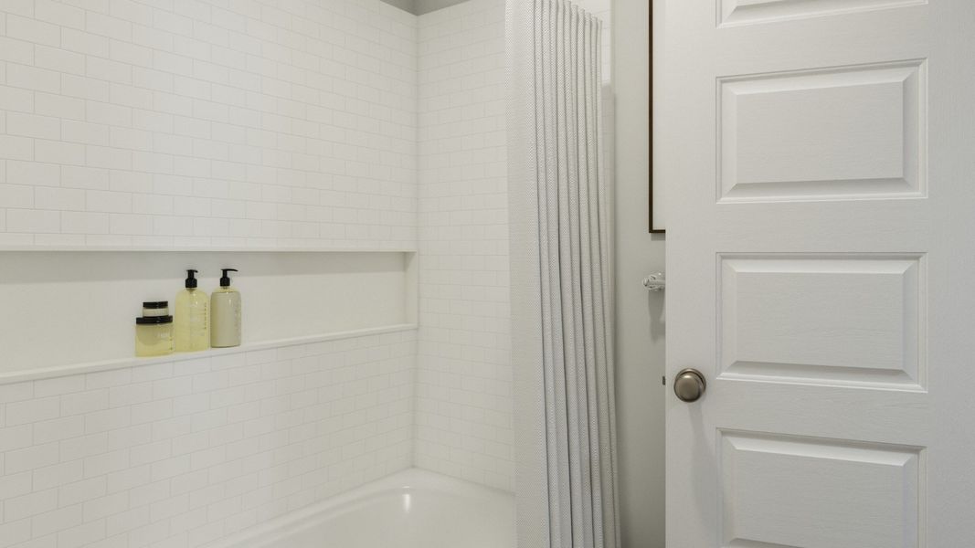 The Grove Plan - Secondary Bathroom