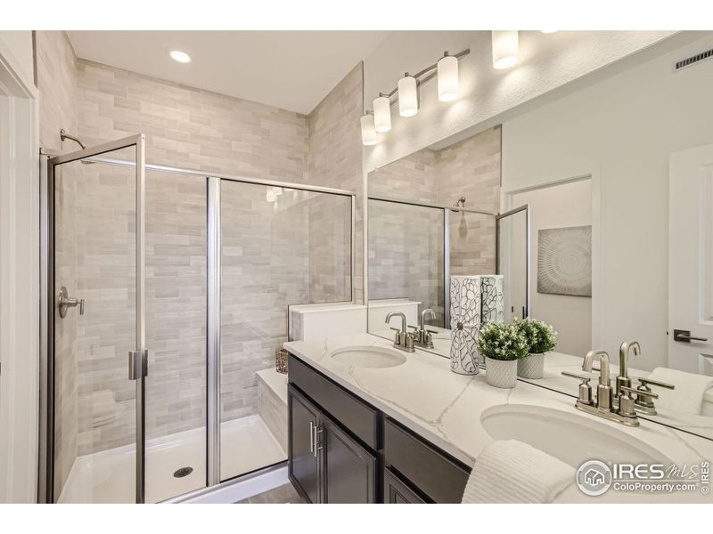 Furnished interior view inside a new home in , Longmont (Image 17).