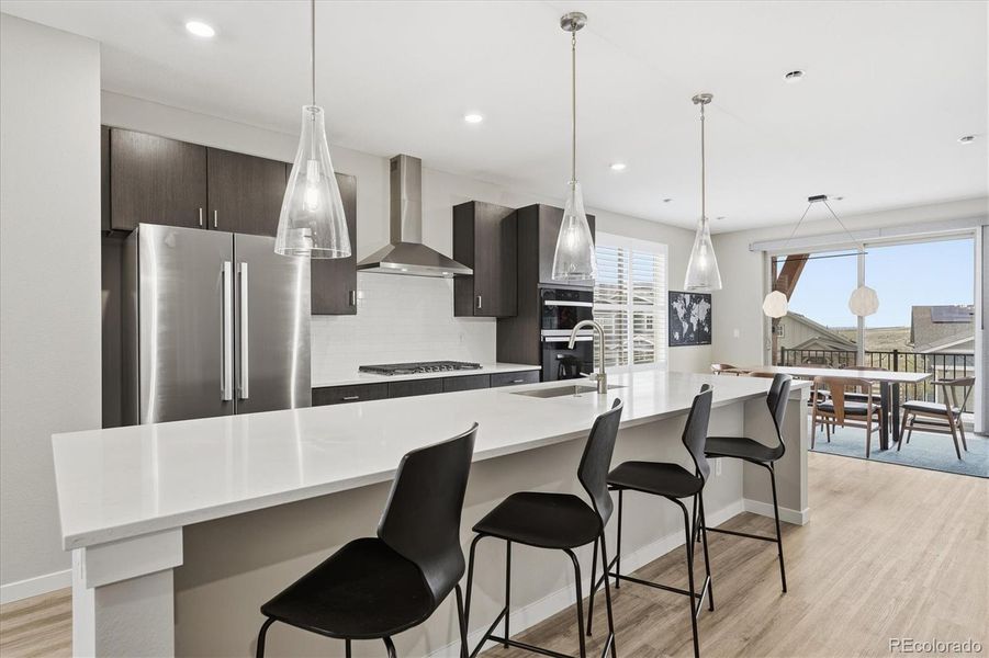 Furnished interior view inside a new home in , Littleton (Image 9).