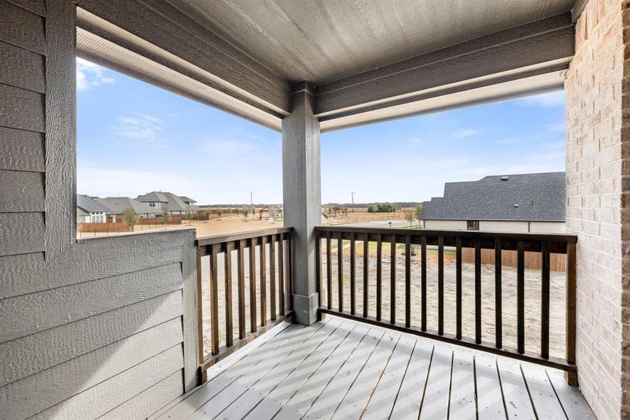 Exterior details and patio area of a home in Sonoma Verde, McLendon-Chisholm (Image 27).