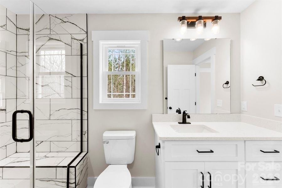 Furnished interior view inside a new home in , New London (Image 11).