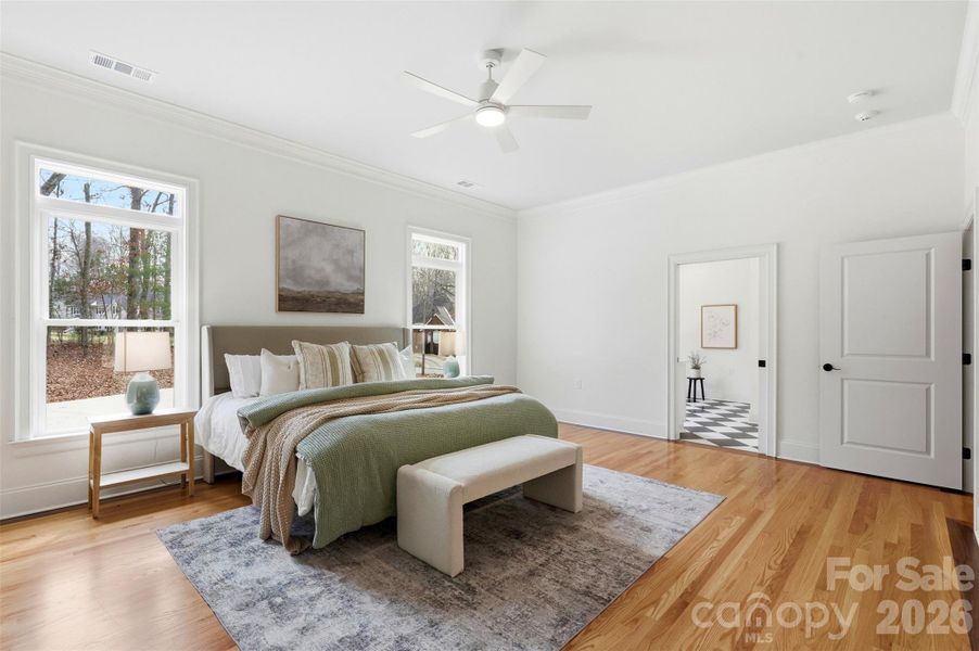 Furnished interior view inside a new home in , Rock Hill (Image 8).