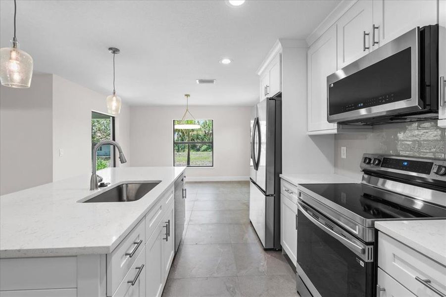 Furnished interior view inside a new home in , Englewood (Image 7). Furnished interior view inside a new home in , Englewood (Image 7).