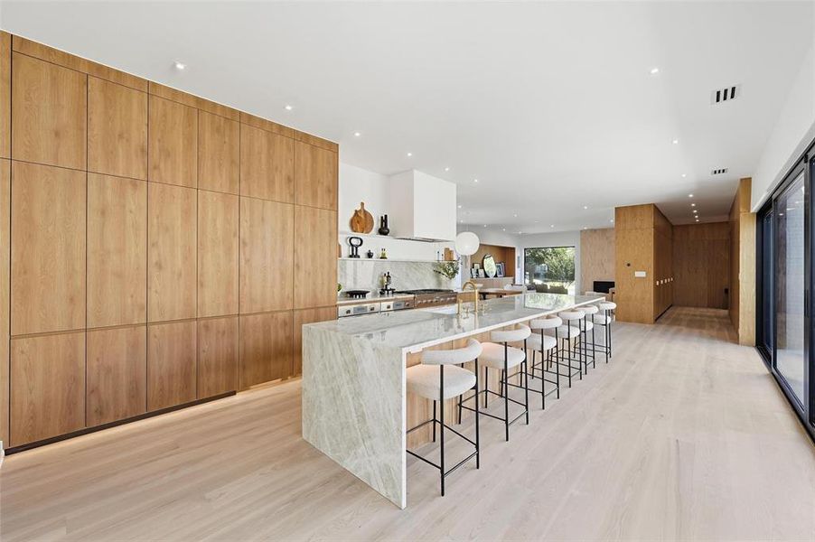 Furnished interior view inside a new home in , Dallas (Image 6).