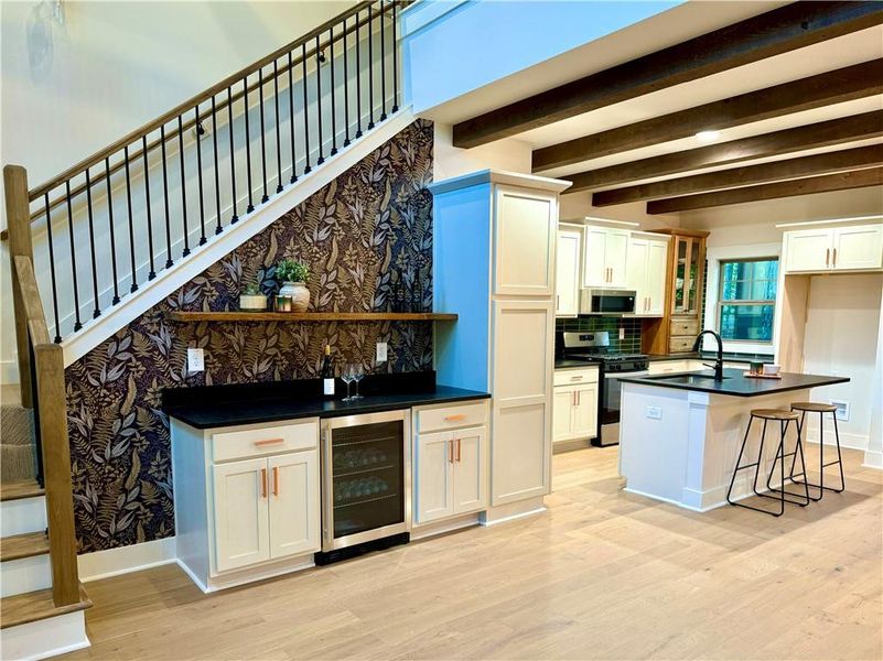Furnished interior view inside a new home in , Ellijay (Image 6).
