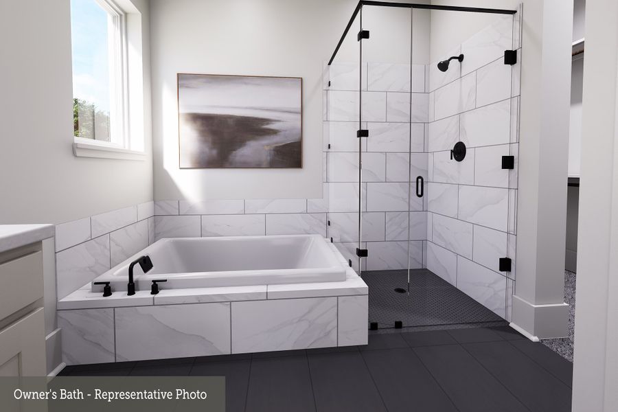 The Hereford - Owner's Bath The Hereford - Owner's Bath