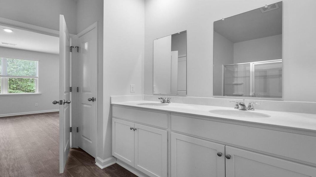 Furnished interior view inside a new home in Lakeview at Kitfield, Moncks Corner (Image 8). Furnished interior view inside a new home in Lakeview at Kitfield, Moncks Corner (Image 8).