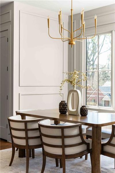 Furnished interior view inside a new home in , Decatur (Image 39).
