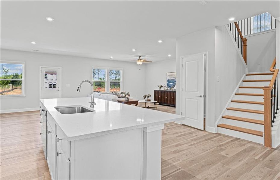 Furnished interior view inside a new home in Anderson Point, McDonough (Image 8).