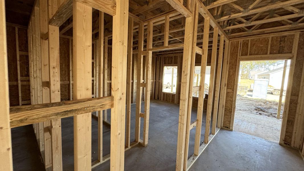 In-progress construction of a new home in Watson Hill, Summerville, SC (Image 62).