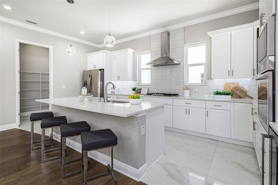 Furnished interior view inside a new home in , Tampa (Image 10).