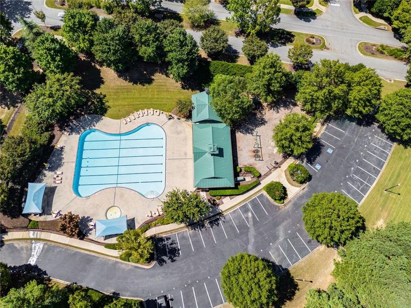 Front exterior of a new home in , Lithia Springs, GA, highlighting curb appeal (Image 17).