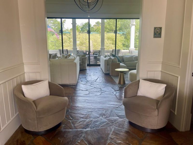 Furnished interior view inside a new home in Hamptons at Riverwood East, Dallas (Image 9).