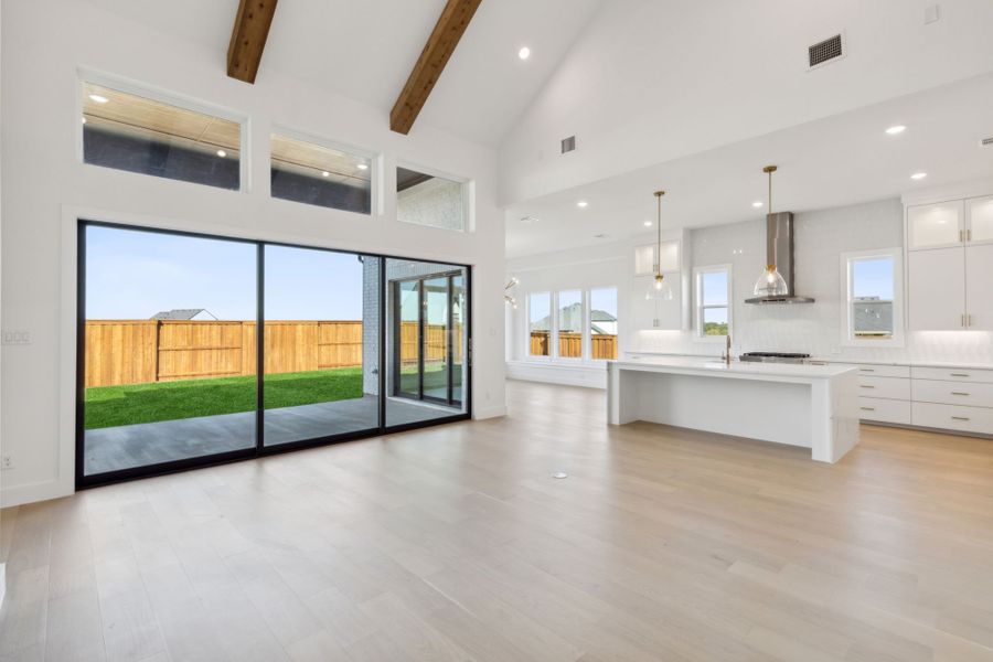Representative unfurnished interior of a home built from the Montgomery IV by Southgate Homes in Windsong Ranch 71' Series, Prosper (Image 34).
