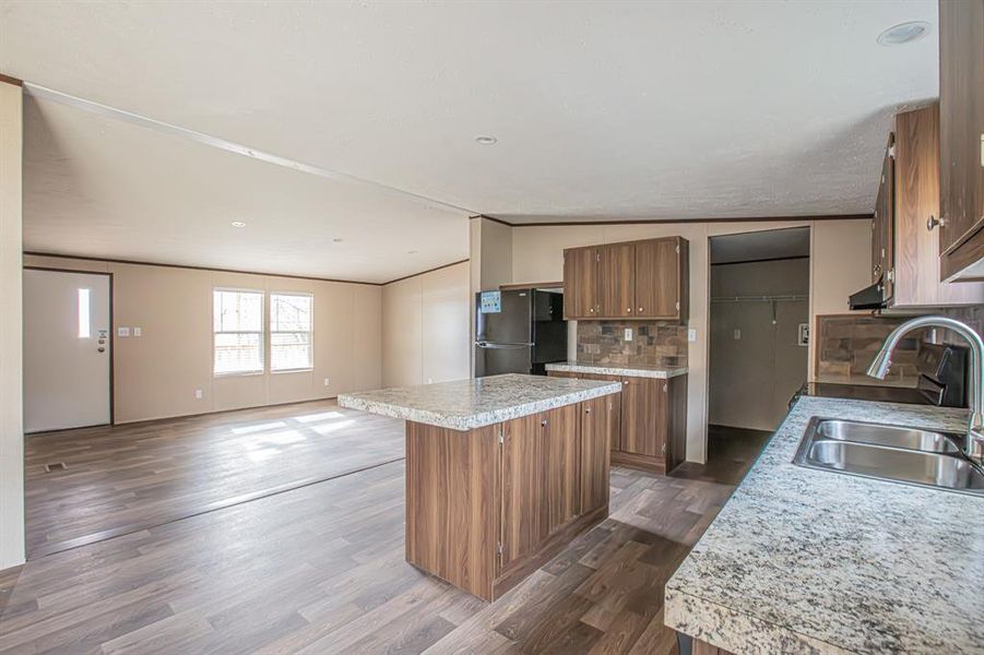 Furnished interior view inside a new home in , Azle (Image 3).