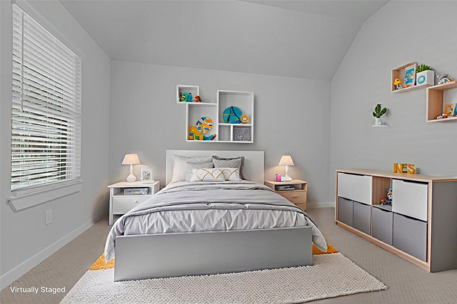 Second spacious bedroom suite.