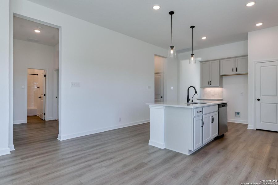 Furnished interior view inside a new home in Arcadia Ridge, San Antonio (Image 8). Furnished interior view inside a new home in Arcadia Ridge, San Antonio (Image 8).
