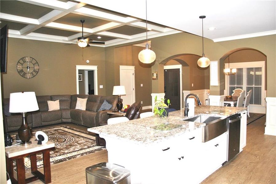 Furnished interior view inside a new home in , Kathleen (Image 30).