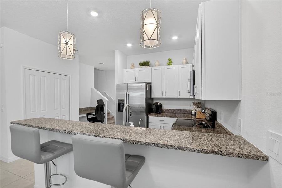 Furnished interior view inside a new home in , San Antonio (Image 11).