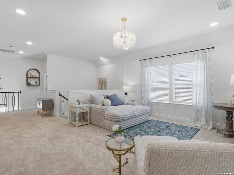 Furnished interior view inside a new home in Corley Farms, Boerne (Image 33).