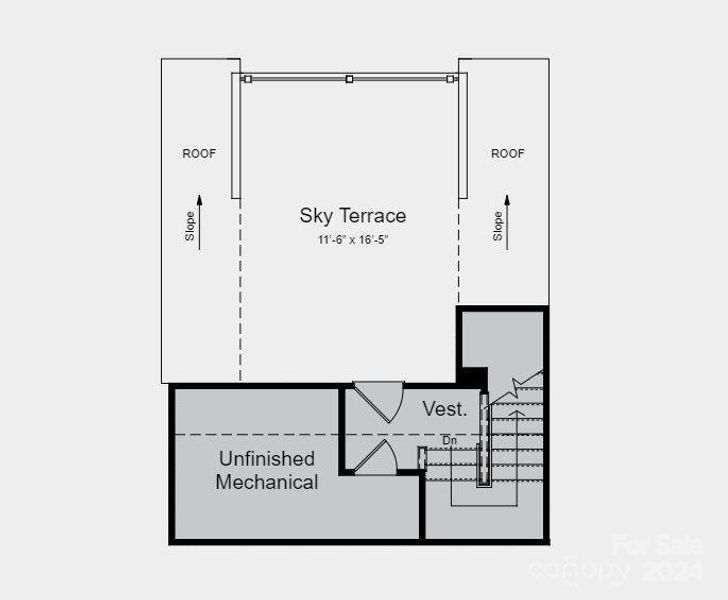 Storage at 2nd floor, sliding glass door,and sky terrace