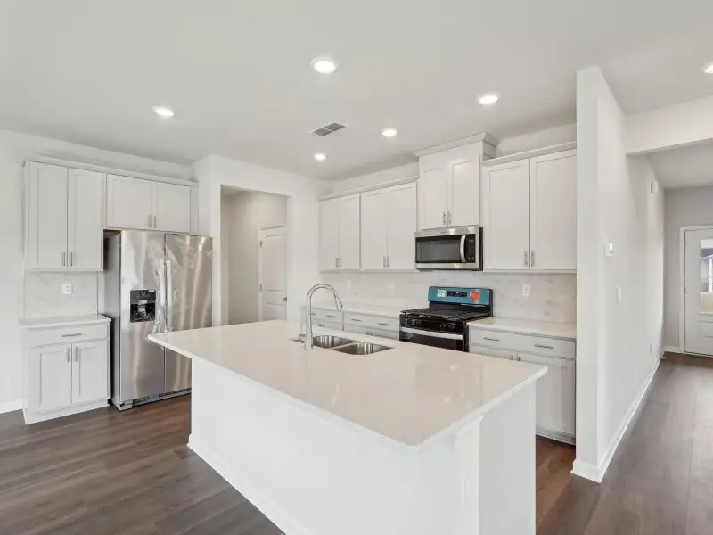 Furnished interior view inside a new home in Preserve at Mountain Creek, Pendergrass (Image 3).