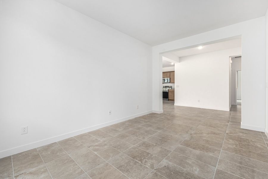 Spacious, unfurnished interior of a new home in Bentridge, Buckeye (Image 6). Spacious, unfurnished interior of a new home in Bentridge, Buckeye (Image 6).