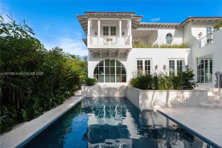 Exterior details and patio area of a home in , Key Biscayne (Image 27). Exterior details and patio area of a home in , Key Biscayne (Image 27).