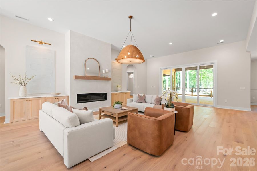 Furnished interior view inside a new home in , Waxhaw (Image 11).