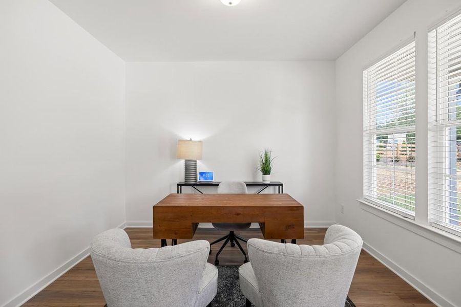 Furnished interior view inside a new home in Sutton's Landing, Statham (Image 6).