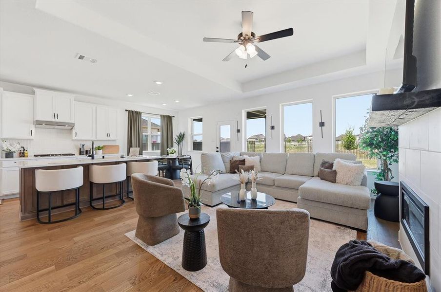 Furnished interior view inside a new home in , Venus (Image 34). Furnished interior view inside a new home in , Venus (Image 34).