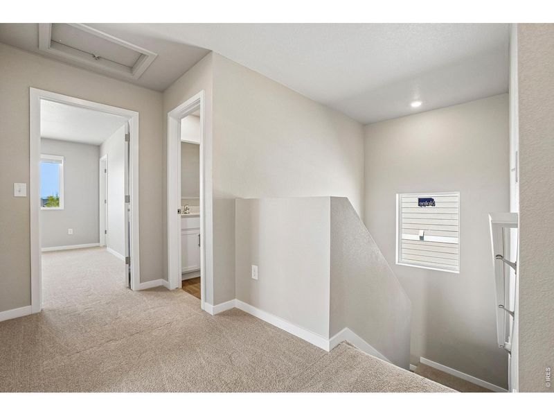 Spacious, unfurnished interior of a new home in Farmstead, Berthoud (Image 14). Spacious, unfurnished interior of a new home in Farmstead, Berthoud (Image 14).