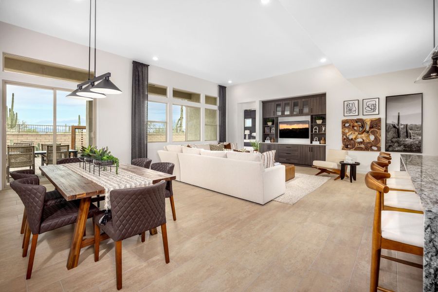 Oxford Model Home - Greatroom (alt view)