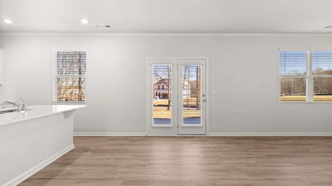 Spacious, unfurnished interior of a new home in Braselton Village, Braselton (Image 17). Spacious, unfurnished interior of a new home in Braselton Village, Braselton (Image 17).