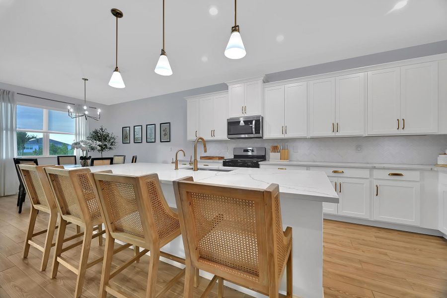 Furnished interior view inside a new home in Tradition - Cadence, Port St. Lucie (Image 6).