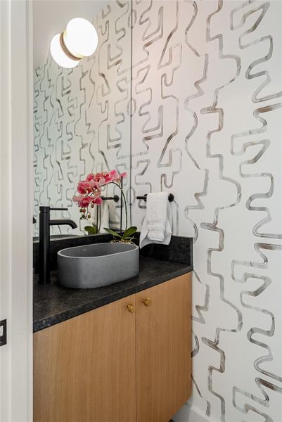 Close-up of interior finishes inside a home in , Austin (Image 19). Close-up of interior finishes inside a home in , Austin (Image 19).