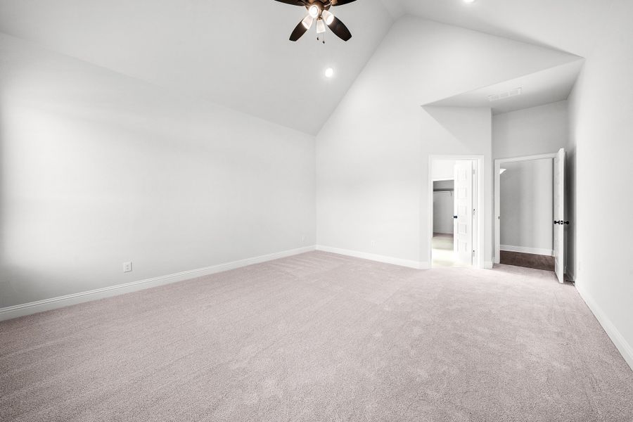 Spacious, unfurnished interior of a new home in Forest Ridge Estates, Greenville (Image 31). Spacious, unfurnished interior of a new home in Forest Ridge Estates, Greenville (Image 31).